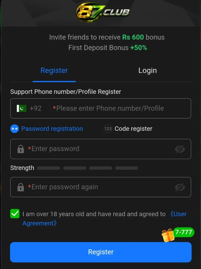 How to Get Started on 87club Game?