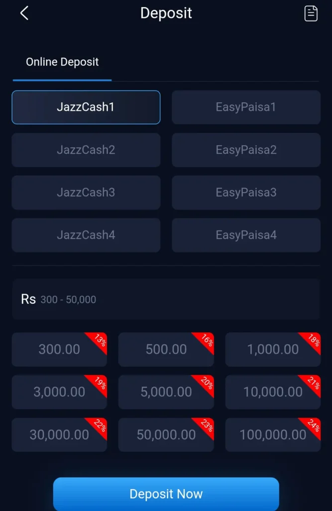 How to Deposit Money in FALCON666 Game?