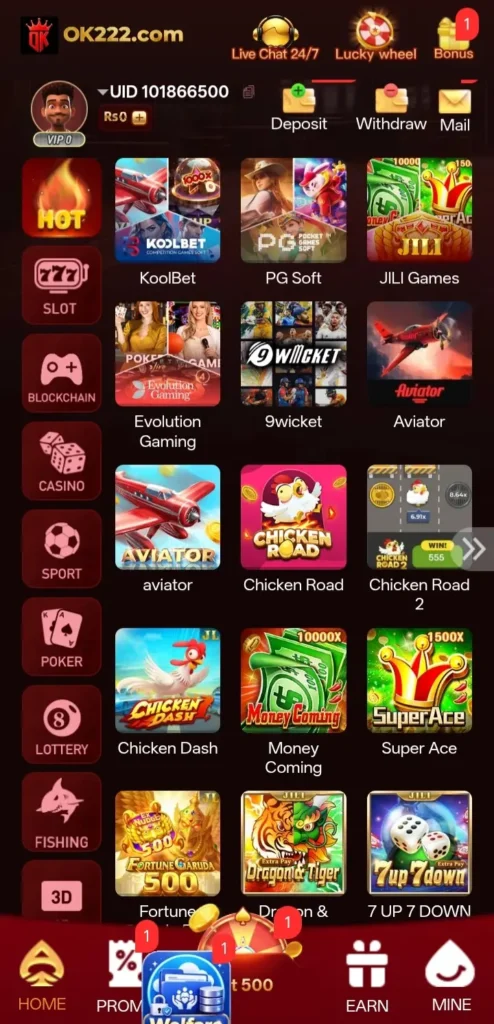 OK222 Game