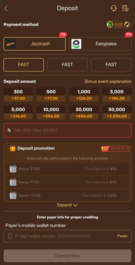 SKKHI777 Game Deposit Money